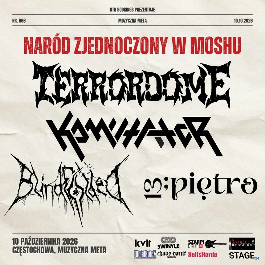 Naród zjednoczony w moshu Terrordome/KomutatoR/Blindfolded