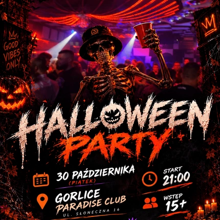 🦇🩸 HALLOWEEN PARTY GORLICE 2026 🕸️🎃