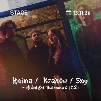 Heima + Midnight Swimmers (CZ) |  Kraków | Sny | 13.11
