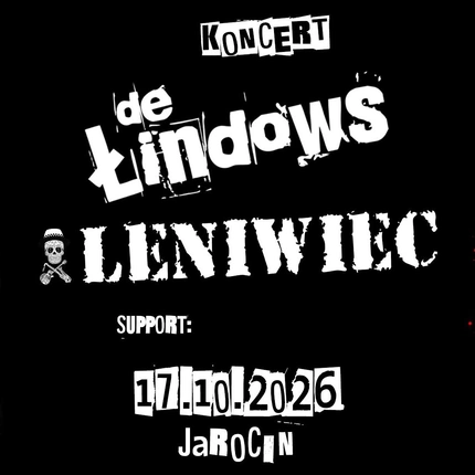 De Łindows i Leniwiec + support / Jarocin