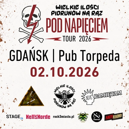Wielkie Ilości Piorunów na Raz + Nie Pamiętam + Safety Alert | Gdańsk | 2.10