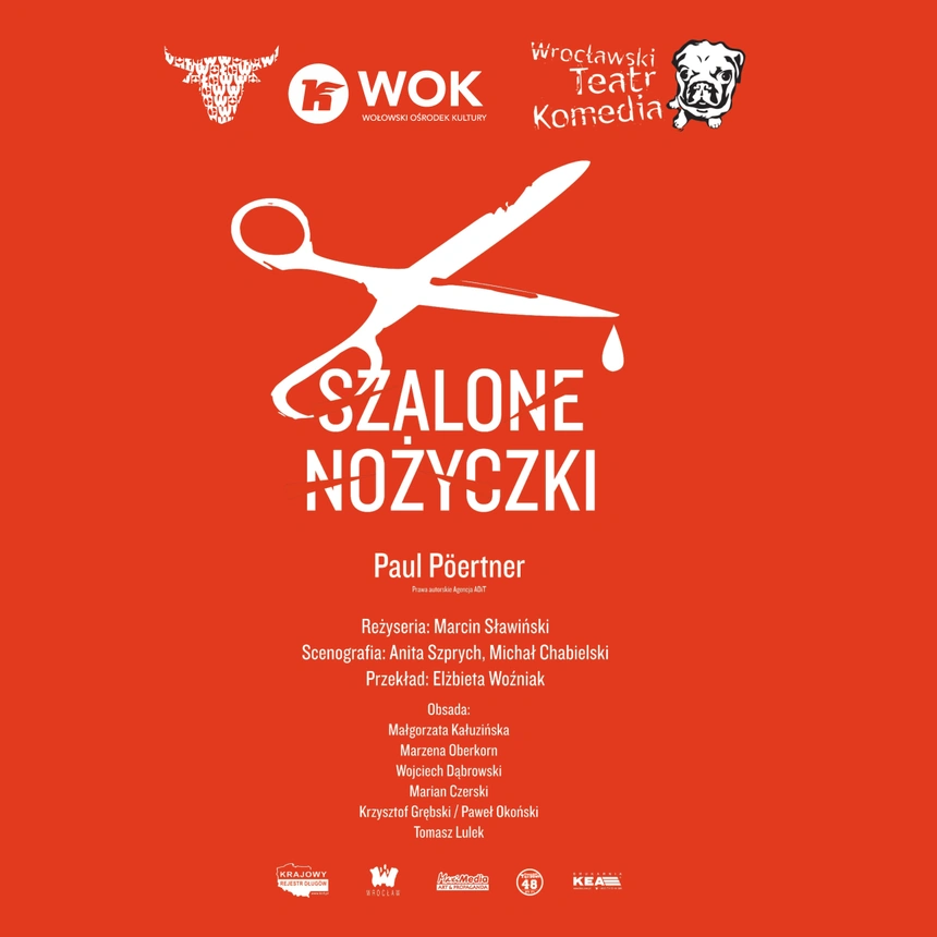 Spektakl Szalone Nożyczki – 24.10.2026 – WOK WOŁÓW