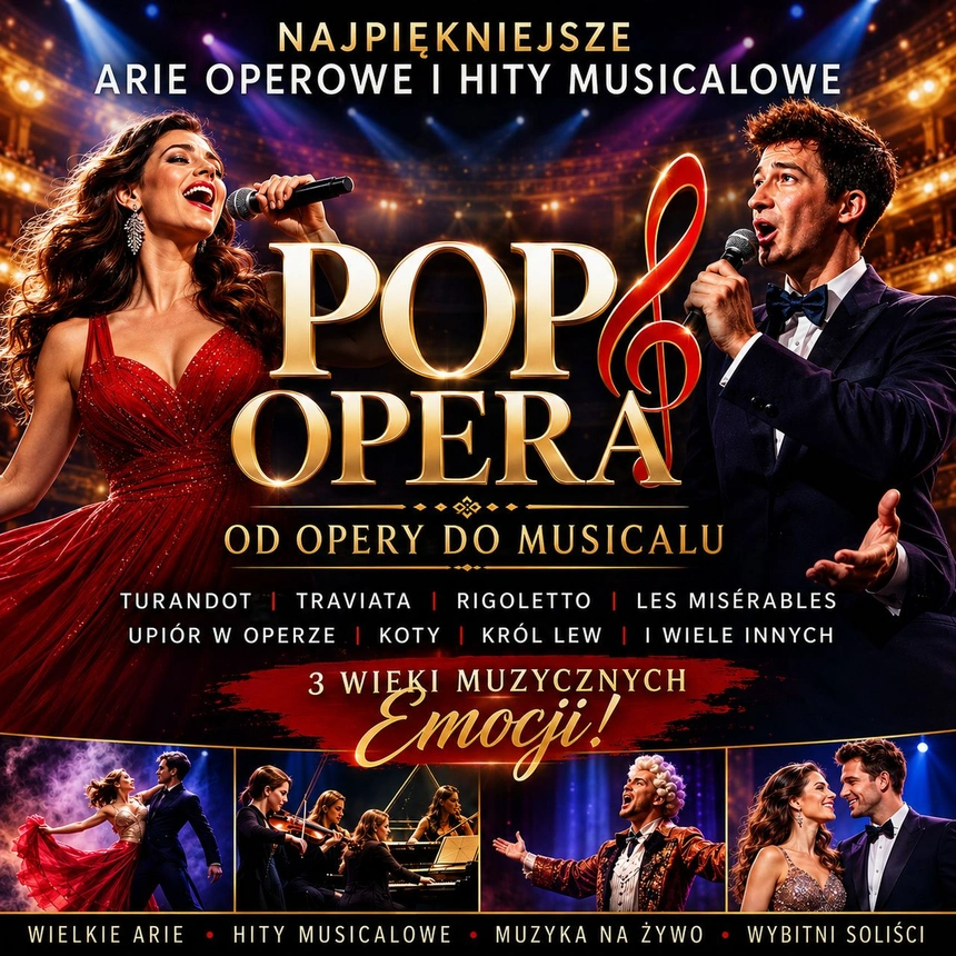 Pop Opera – od Opery do Musicalu | KŁODZKO