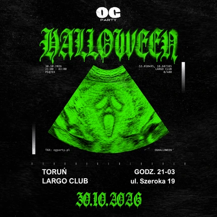 OGHALLOWEEN | TORUŃ | 30.10.2026 ᴼᴳᵖᵃʳᵗʸ