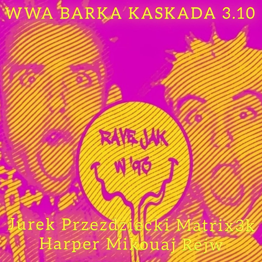 Rave jak w ’93 Warszawa👽 Kaskada nad Wisłą
