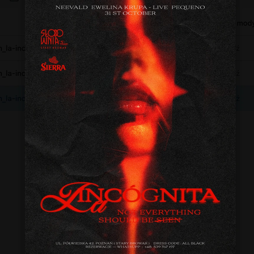 LA INCOGNITA SIERRA HALOWEEN