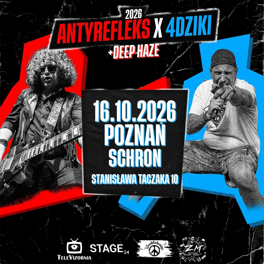 AntyRefleks i 4dziki + Deep Haze- Poznań