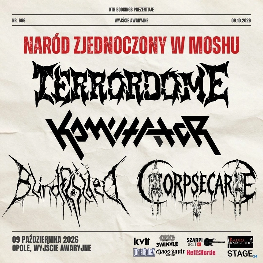 Naród zjednoczony w moshu Terrordome/KomutatoR/Blindfolded