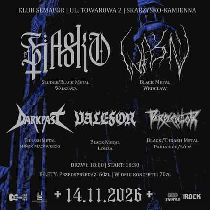 FIASKO + WAŚŃ + DARKPAST + PERSECUTOR + VALEFOR