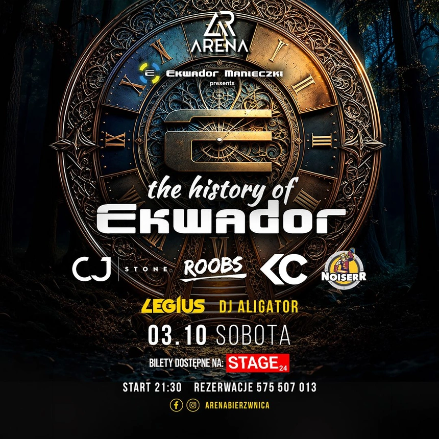 The History of Ekwador | Arena Bierzwnica | 3.10